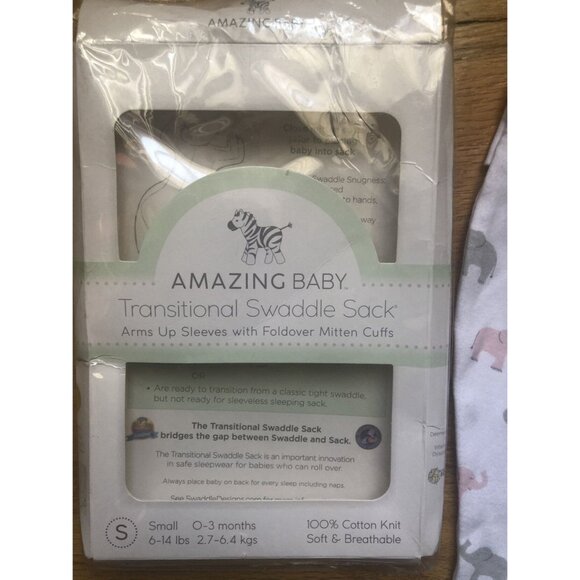 Amazing Baby 0-3M Transitional Swaddle Sack - Picture 2 of 6